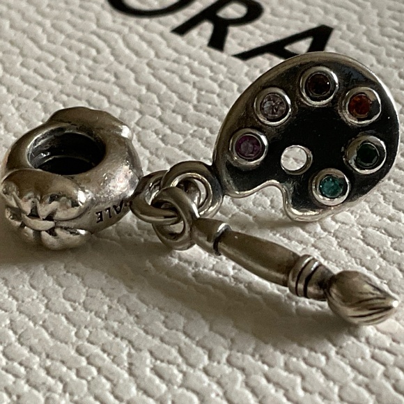 Pandora Panther Brush charm - Picture 6 of 7